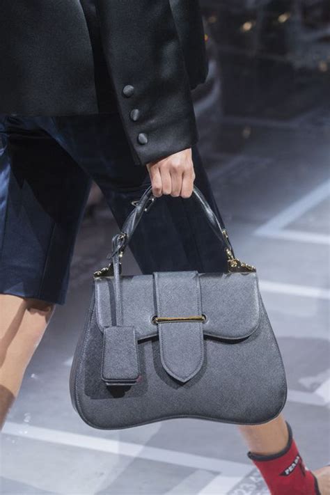 prada ss19 bags|Prada runway fashion.